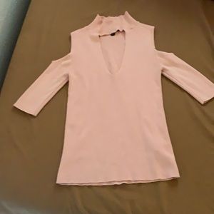 Express Light Pink Top Size XS